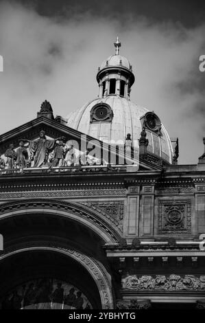 Opere d'arte urbana del centro di Birmingham Foto Stock