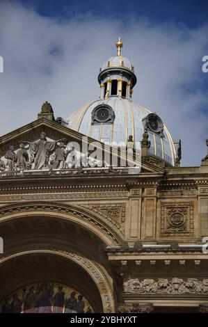 Opere d'arte urbana del centro di Birmingham Foto Stock