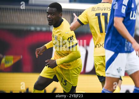 Como, Italia. 19 ottobre 2024. Calcio Como e Parma calcio 1913 serie A Match il 19 ottobre 2024 allo stadio Giuseppe Senigallia di Como, Italia crediti: Tiziano Ballabio/Alamy Live News Foto Stock