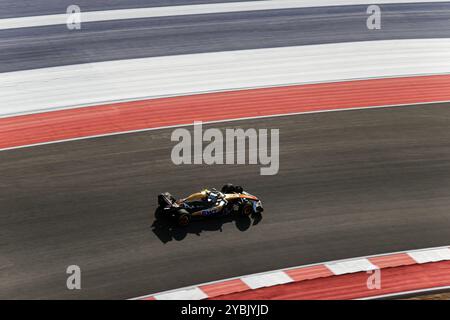 Austin, Stati Uniti. 18 ottobre 2024. Pierre Gasly di Francia alla guida del (10) BWT Alpine F1 Team A524 Renault, durante la Formula 1 Pirelli United States Grand Prix 2024. Crediti: Alessio Morgese/Alessio Morgese/Emage/Alamy live news Foto Stock