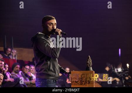 Copenaghen, Copenaghen, Danimarca. 18 ottobre 2024. Artigeardit durante il P3 Guld nella Copenhagen Concert Hall di Copenaghen venerdì 18 ottobre 2024 (Credit Image: © Kristian Tuxen Ladegaard Berg/ZUMA Press Wire) SOLO USO EDITORIALE! Non per USO commerciale! Foto Stock