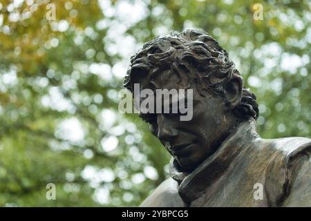 Ayrton Senna Memorial all'interno del circuito Enzo e Dino Ferrari, Imola, Italia. Foto Stock