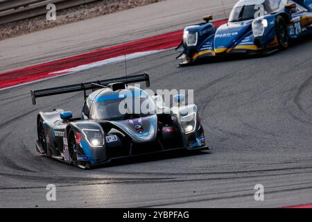 17 CRISTOVAO Miguel (prt), ESPIRITO SANTO Manuel (prt), Cool Racing, Ligier JS P320 - Nissan, azione durante la 4 ore di Portimao 2024, 6° round dell'European le Mans Series 2024 sul circuito Internazionale di Algarve dal 16 al 19 ottobre 2024 a Portimao, Portogallo - foto Germain Hazard/DPPI credito: DPPI Media/Alamy Live News Foto Stock