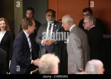 Sydney, Australia. 20 ottobre 2024. Il Re parteciperà a un evento per celebrare il bicentenario del Consiglio legislativo del nuovo Galles del Sud. Crediti: Richard Milnes/Alamy Live News Foto Stock