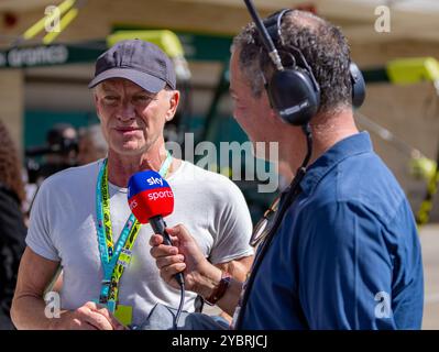 Austin, Texas - 19 ottobre 2024: Puntare al Gran Premio degli Stati Uniti di Formula 1 Pirelli sul circuito delle Americhe di Austin, Texas. Crediti: Nick Paruch / Alamy Live News Foto Stock