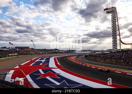 10 GASLY Pierre (fra), Alpine F1 Team A524, azione durante la Formula 1 Pirelli United States Grand Prix 2024, 19° round del Campionato del mondo di Formula 1 2024 dal 18 al 20 ottobre 2024 sul circuito delle Americhe, ad Austin, Stati Uniti d'America Foto Stock