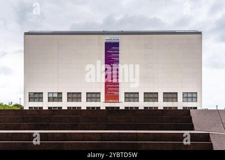 Amburgo, Germania, 4 agosto 2019: Galerie der Gegenwart (Galleria d'Arte Contemporanea) un edificio moderno nel museo d'arte Hamburger Kunsthalle, Europa Foto Stock