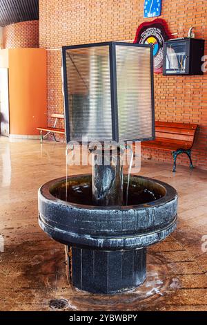 Vrnjačka Banja, Serbia - l'interno dell'acqua calda termale minerale. Foto Stock