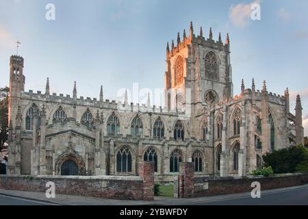 Beverley Minster a Beverley, East Riding of Yorkshire, Chiesa parrocchiale di Inghilterra. Si tratta di una delle più grandi chiese parrocchiali NEL REGNO UNITO Foto Stock