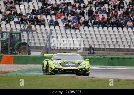 Mirko Bortolotti (ITA), Lamborghini Huracane GT3 Evo 2, Team: SSR Performance (DEU), Motorsport, DTM 2024, DTM08, finale, Hockenheimring, Hockenheim, Baden-Wuerttemberg, Deutschand, 19.10.2024 foto: Eibner-Pressefoto/Juergen Augst Foto Stock