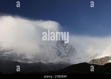 - Breul Cervinia, Italia, cervino matterhorn Foto Stock