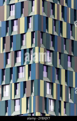 Campitura e trame dell'edificio Foto Stock