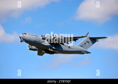 Royal Canadian Air Force Boeing CC-177 Globemaster III, 177705, 429 Sqn, parte dal 2024 RAF Fairford Royal International Air Tattoo Foto Stock