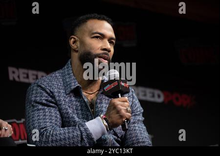 New York, USA, 19 ottobre 2024. Omari Hardwick, attore. New York, Stati Uniti. Regista e cast del prossimo film Star Trek: Sezione 31. Crediti: M. Stan Reaves/Alamy Live News Foto Stock