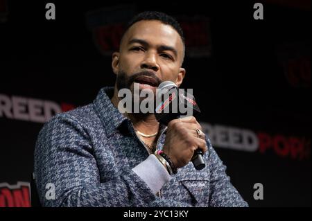 New York, USA, 19 ottobre 2024. Omari Hardwick, attore. New York, Stati Uniti. Regista e cast del prossimo film Star Trek: Sezione 31. Crediti: M. Stan Reaves/Alamy Live News Foto Stock