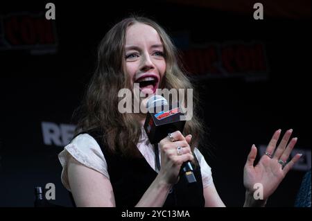 New York, USA, 19 ottobre 2024. Kacey Rhol, attore. Regista e cast del prossimo film Star Trek: Sezione 31. Crediti: M. Stan Reaves/Alamy Live News Foto Stock