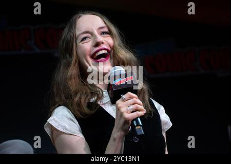 New York, USA, 19 ottobre 2024. Kacey Rhol, attore. Regista e cast del prossimo film Star Trek: Sezione 31. Crediti: M. Stan Reaves/Alamy Live News Foto Stock