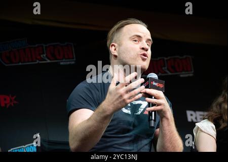 New York, USA, 19 ottobre 2024. Robert Kavinsky, attore. New York, Stati Uniti. Regista e cast del prossimo film Star Trek: Sezione 31. Crediti: M. Stan Reaves/Alamy Live News Foto Stock