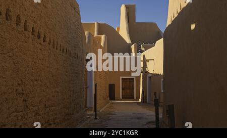 A Turaif, villaggio storico di Diriyah, architettura, edificio, Arabia Saudita, Medio Oriente, medio Oriente, Asia Foto Stock