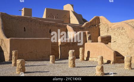 A Turaif, villaggio storico di Diriyah, architettura, edificio, Arabia Saudita, Medio Oriente, medio Oriente, Asia Foto Stock