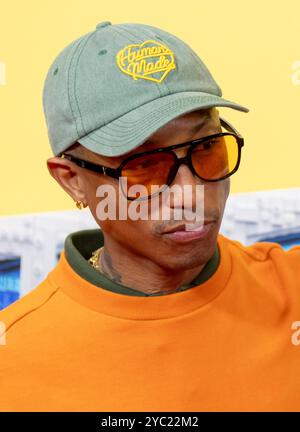 20 ottobre 2024, Londra, Inghilterra, Regno Unito - Pharrell Williams partecipa Piece by Piece Premiere al BFI London Film Festival 2024 - , Royal Festival Hall Foto Stock