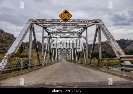 L'Hardy Bridge nel Montana Foto Stock