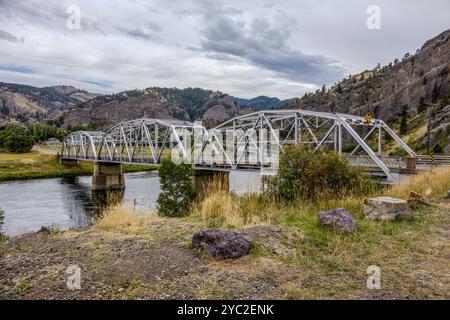 L'Hardy Bridge nel Montana Foto Stock