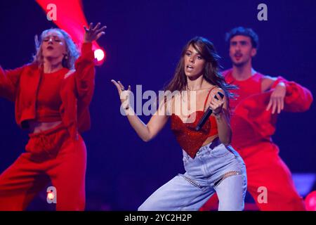 Sängerin Vanessa mai bei der Aufzeichnung der Schlagershow Schlagerbooom 2024 - Alles funkelt Alles glitzert in der Westfalenhalle Dortmund. Dortmund, 19.10.2024 NRW Deutschland *** la cantante Vanessa mai alla registrazione dello spettacolo pop Schlagerbooom 2024 Alles funkelt Alles glitzert nella Westfalenhalle Dortmund Dortmund, 19 10 2024 NRW Germania Copyright: XChristophxHardtx Foto Stock