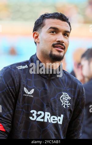 Jefté Vital da Silva Dias (San Paolo, 21 dicembre 2003) è un calciatore brasiliano, difensore dei Rangers Foto Stock