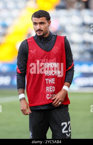 Jefté Vital da Silva Dias (San Paolo, 21 dicembre 2003) è un calciatore brasiliano, difensore dei Rangers Foto Stock