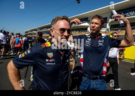 Austin, Texas, Stati Uniti, 20 ottobre 2024, Christian Horner, dal Regno Unito gareggia per la Red Bull Racing. La giornata del Gran Premio degli Stati Uniti 2024, che si svolge ad Austin, Texas, Stati Uniti. Crediti: Michael Potts/Alamy Live News Foto Stock