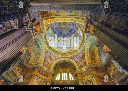 Cattedrale metropolitana di Santa Maria Assunta meglio conosciuta come Duomo di Napoli, la reale Cappella del Tesoro di San Gennaro Foto Stock