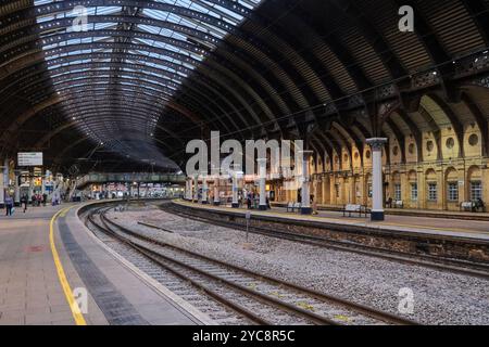 La stazione ferroviaria di York Foto Stock