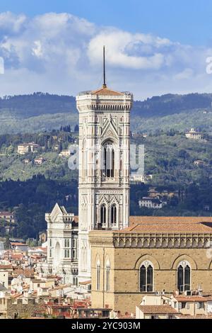 Cattedrale di Santa Maria del Fiore a Firenze Foto Stock