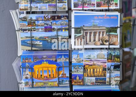 Cartoline, Berlino, Germania, Postkarten, Deutschland Foto Stock