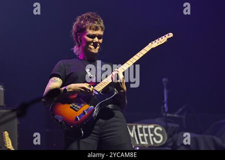 REGNO UNITO. 21 ottobre 2024. LONDRA, INGHILTERRA - 21 OTTOBRE: Lily Hopkins dei "The Meffs" si esibisce all'Eventim Apollo il 21 ottobre 2024 a Londra, Inghilterra. CAP/Mar © Mar/Capital Pictures credito: Capital Pictures/Alamy Live News Foto Stock