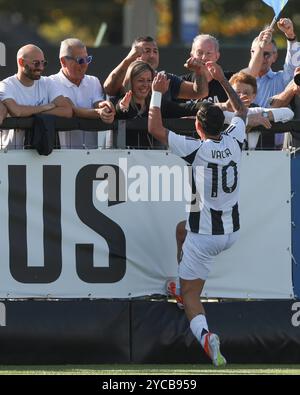 Vinovo, Italia. 22 ottobre 2024. Durante la partita della UEFA Youth League al Juventus Center di Vinovo. Il credito per immagini dovrebbe essere: Jonathan Moscrop/Sportimage Credit: Sportimage Ltd/Alamy Live News Foto Stock