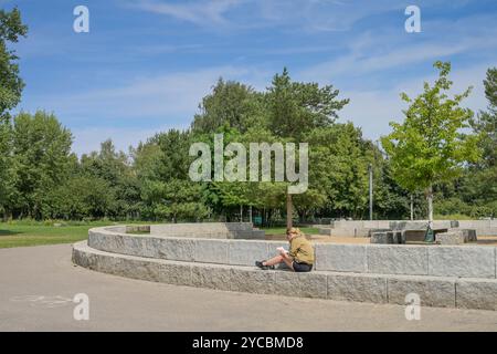 Mauergarten, Mauerpark, Prenzlauer Berg, Pankow, Berlino, Deutschland *** Mauergarten, Mauerpark, Prenzlauer Berg, Pankow, Berlino, Germania Foto Stock