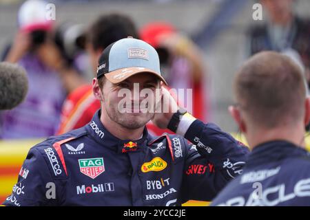 Max Verstappen vince la gara di Formula 1 Sprint sul circuito americano di Austin in Texas. Foto Stock