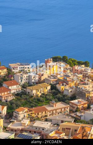Area archeologica di ​​Solunto Foto Stock
