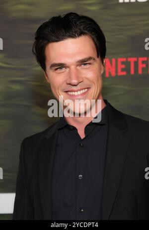 Los Angeles, California, 22 ottobre 2024. Finn Wittrock alla proiezione speciale di Netflix LA di Don't Move al Netflix Tudum Theater di Los Angeles, California, il 22 ottobre 2024. Crediti: Faye Sadou/Media Punch/Alamy Live News Foto Stock