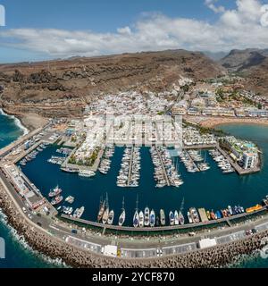 Puerto de Mogan, Gran Canaria Isole Canarie Spagna Foto Stock