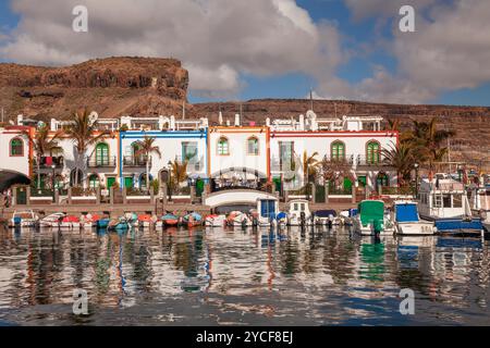 Puerto de Mogan, Gran Canaria Isole Canarie Spagna Foto Stock