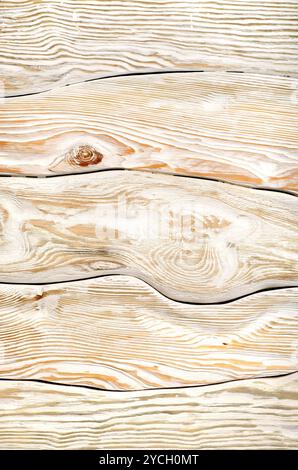 Vecchio bianco di tavole di legno Foto Stock