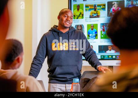 Amsterdam, Paesi Bassi. 23 ottobre 2024. AMSTERDAM, 23-10-2024, stagione 2024/2025, calcio, Ritratto di Ruben Ligeon . Crediti: Pro Shots/Alamy Live News Foto Stock