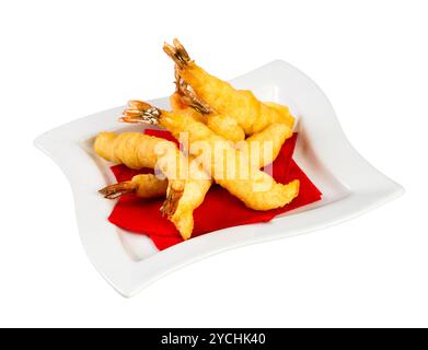 Gamberi in pastella Foto Stock