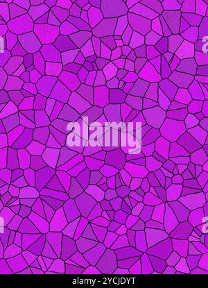 Abstract rosa sullo sfondo del mosaico Foto Stock