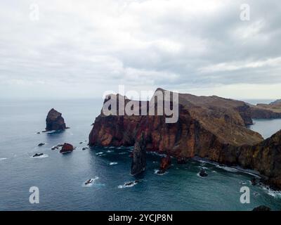 Coste escursionistiche di Madeira Foto Stock