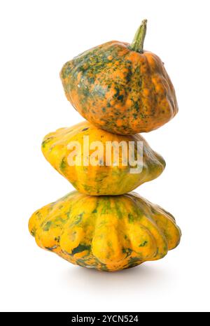 Piramide dei gourdi Foto Stock