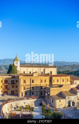 Contessa Entellina, Palermo, Sicilia, Italia Foto Stock